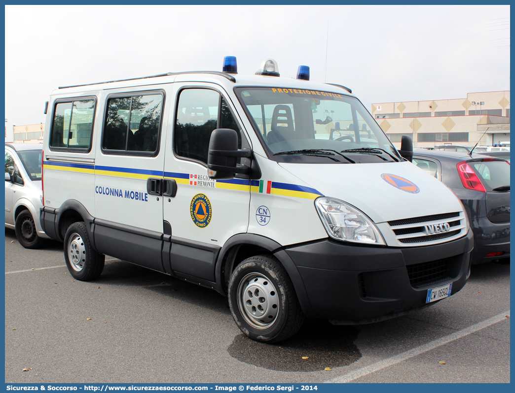 CN/34
Protezione Civile
Coordinamento Provinciale
di Cuneo
Iveco Daily 19L14 IV serie
Allestitore Aris S.p.A.
Parole chiave: PC;P.C.;Protezione;Civile;Coordinamento;Cuneo;Iveco;Daily;19L14;Aris