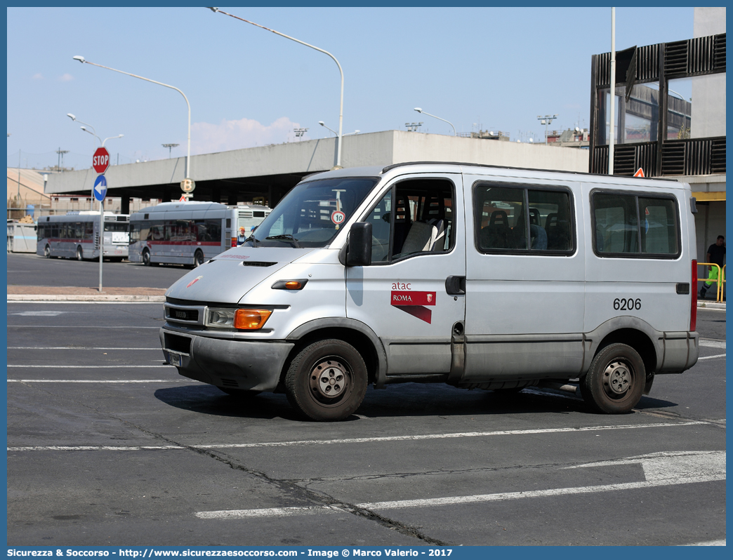 6206
ATAC S.p.A.
Pronto Intervento
Iveco Daily 29L12 III serie
Parole chiave: ATAC;Soccorso;Tram;Bus;Autobus;Iveco;Daily;29L12