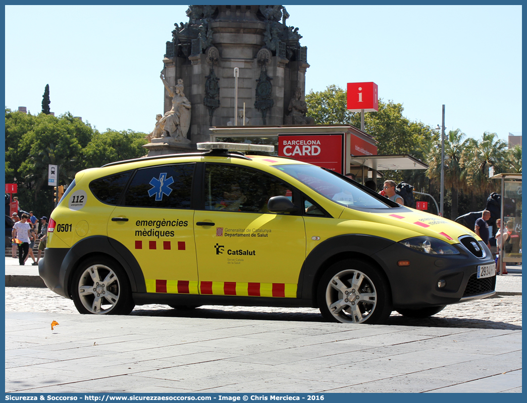 0501
Reino de España
Departament de Salut Generalitat de Catalunya
Seat Altea Freetrack
Parole chiave: Regno di Spagna;Spagna;Espana;España;Reino de España;Departament;Salut;Generalitat;Catalunya;Seat;Altea;Freetrack