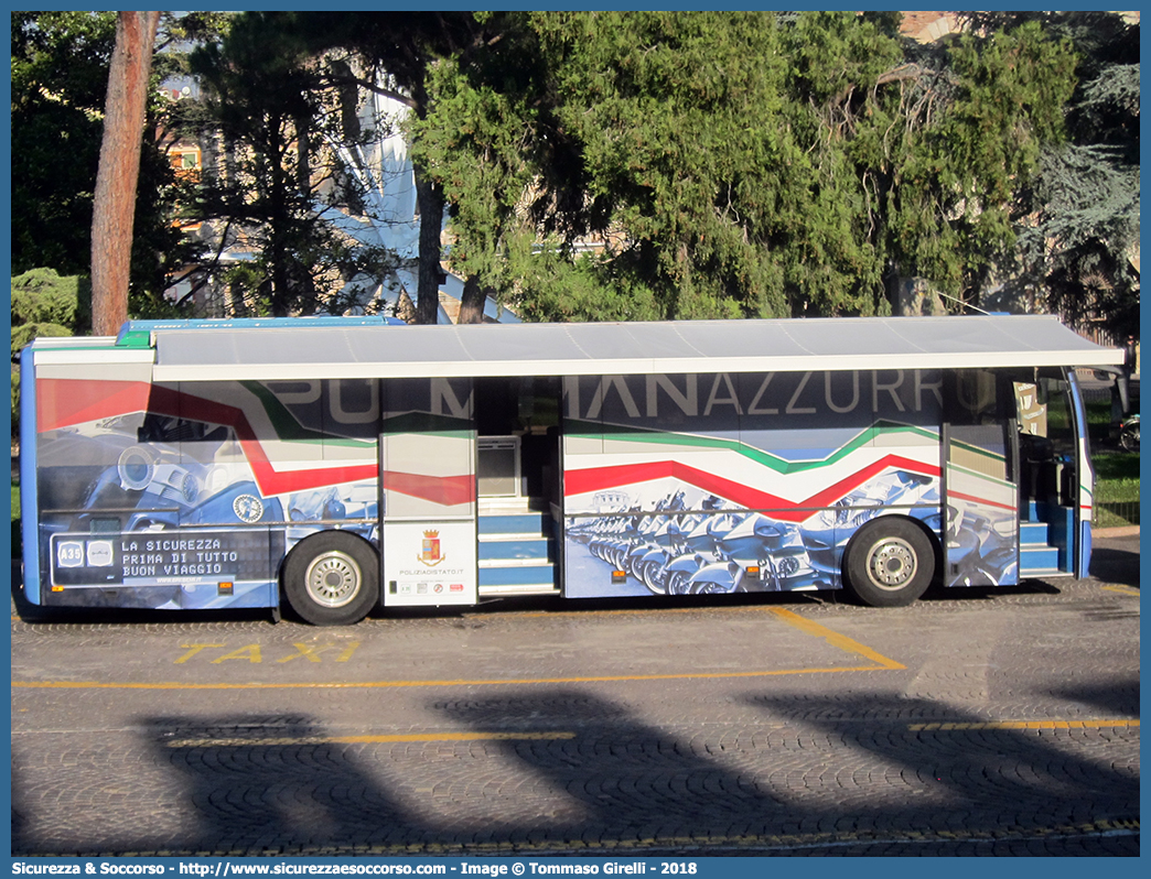 Polizia F1206
Polizia di Stato
Polizia Stradale
Irisbus Dallavia Tiziano "Pullman Azzurro"
Parole chiave: Polizia;Stato;Polizia di Stato;Stradale;Iveco;Irisbus;Dallavia;Tiziano;Pullman Azzurro