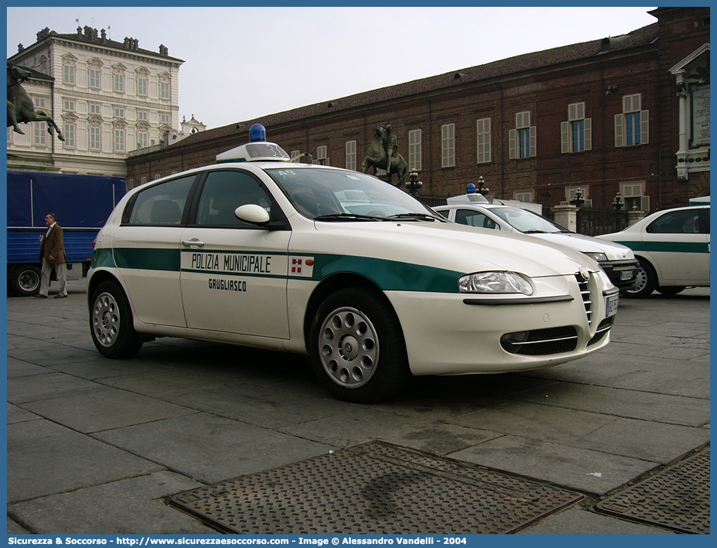 -
Polizia Municipale
Comune di Grugliasco
Alfa Romeo 147 I serie
Parole chiave: PL;P.L.;PM;P.M.;Polizia;Locale;Municipale;Grugliasco;Alfa;Romeo;147