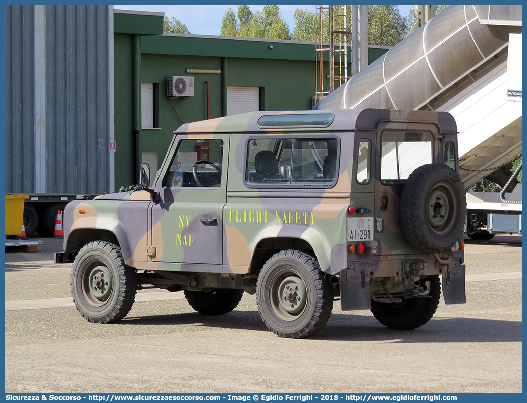 AM AI291
Aeronautica Militare Italiana
Sicurezza Volo
Land Rover Defender 90
Parole chiave: AMI;A.M.I.;Aeronautica;Militare;Italiana;Servizio;Antincendio;Sicurezza;Volo;Land Rover;Defender;90