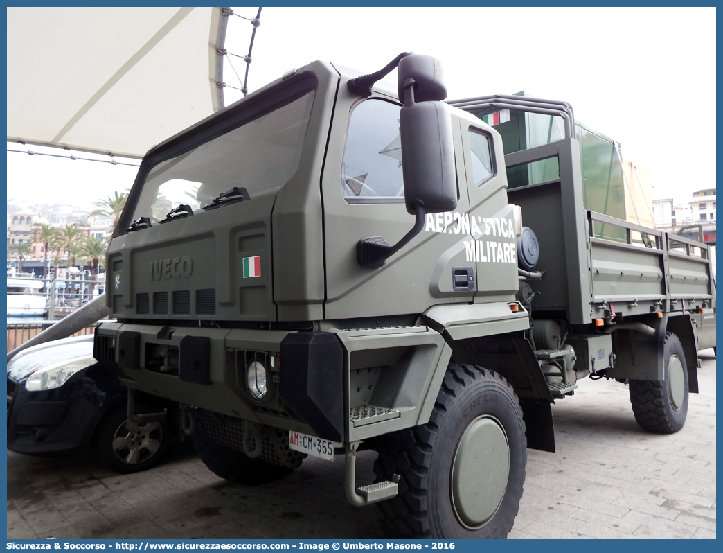 AM CM365
Aeronautica Militare Italiana
Iveco EuroCargo 135E24 4x4 MMV
Parole chiave: A.M.I.;AMI;Aeronautica;Militare;Italiana;Iveco;EuroCargo;135E24;4x4;MMV