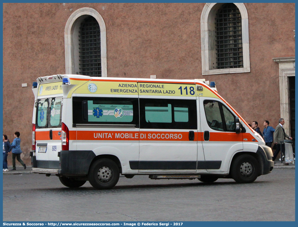 609
118 A.R.E.S.
Fiat Ducato III serie
Allestitore Aricar S.p.A.
Parole chiave: 118;A.R.E.S.;ARES;Azienda;Regionale;Emergenza;Sanitaria;Lazio;Soccorso;Roma;Ambulanza;Fiat;Ducato;X250;X 250;Aricar