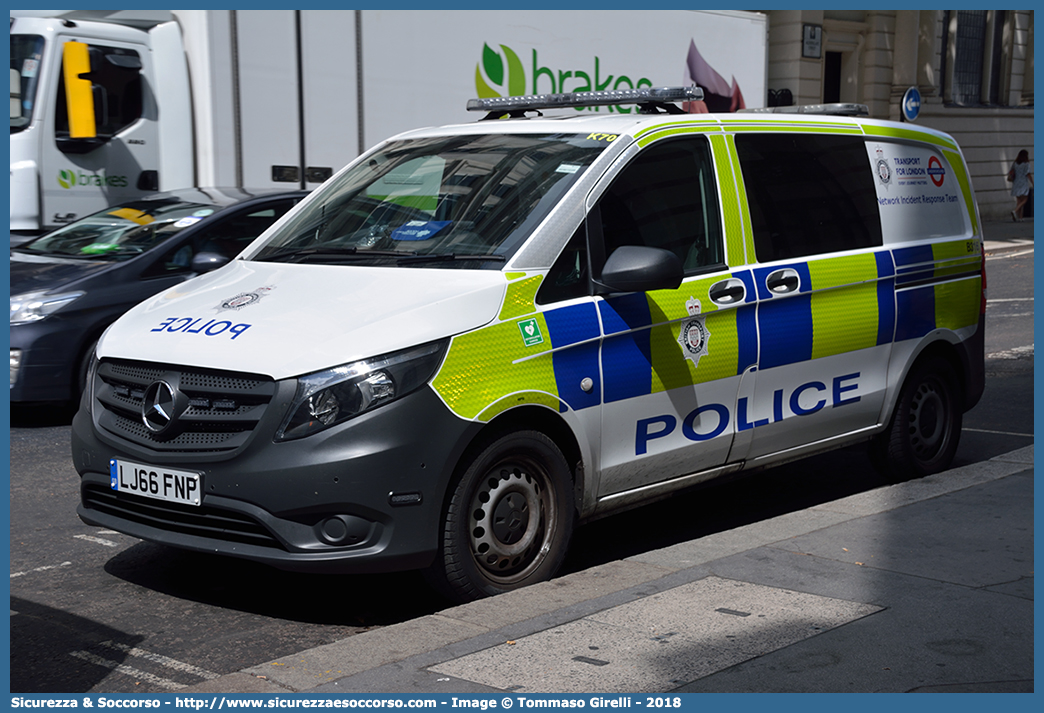 B316
United Kingdom of Great Britain and Northern Ireland
British Transport Police
Mercedes Benz V-Class III generation
Parole chiave: UK;United;Kingdom;Great;Britain;Northern;Ireland;British;Transport;Police;BTP;Mercedes;Benz;V;Class