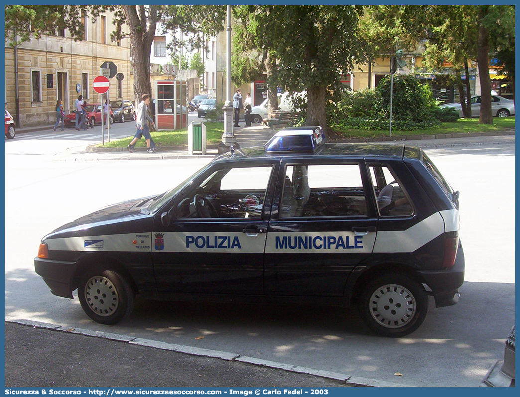 -
Polizia Municipale
Comune di Belluno
Fiat Uno II serie
Parole chiave: PL;P.L.;PM;P.M.;Polizia;Locale;Municipale;Belluno;Fiat;Uno