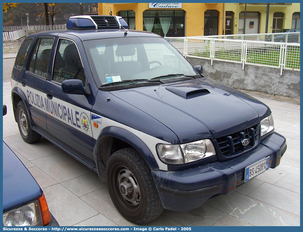 -
Polizia Municipale
Comune di Longarone
Kia Sportage I serie
Parole chiave: PL;P.L.;PM;P.M.;Polizia;Locale;Municipale;Longarone;Kia;Sportage