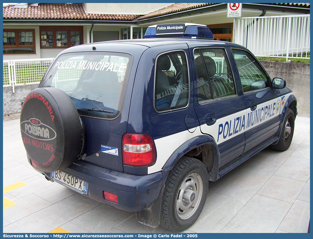 -
Polizia Municipale
Comune di Longarone
Kia Sportage I serie
Parole chiave: PL;P.L.;PM;P.M.;Polizia;Locale;Municipale;Longarone;Kia;Sportage