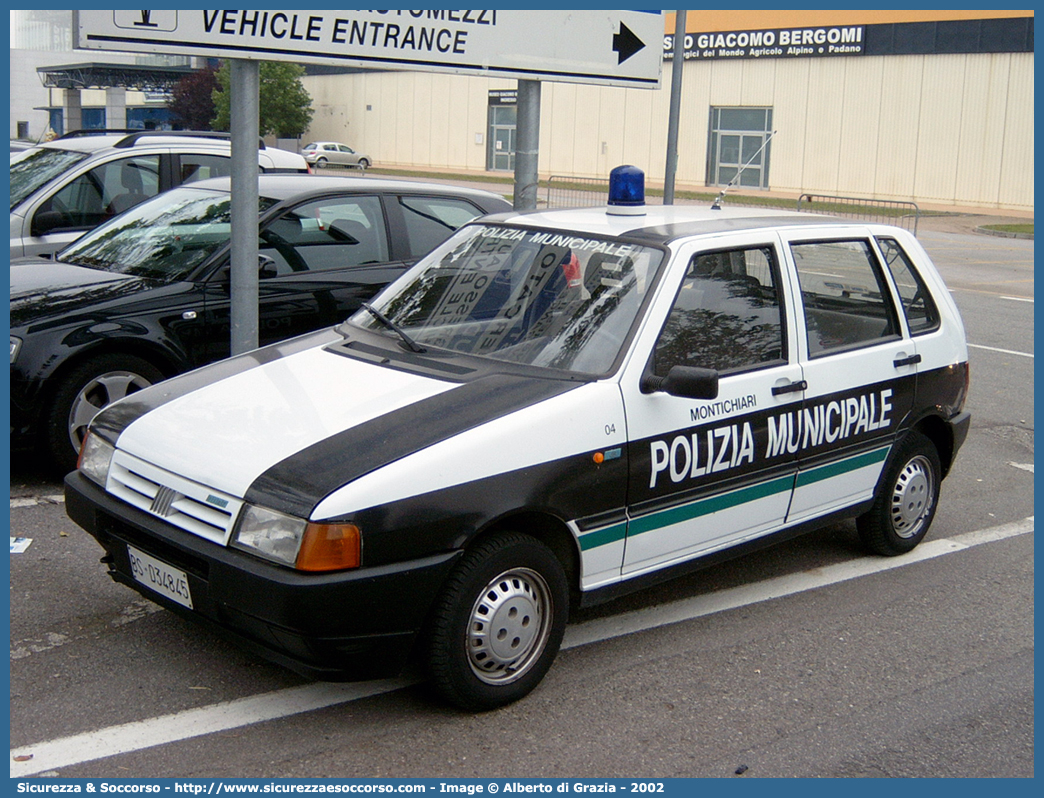 -
Polizia Municipale
Comune di Montichiari
Fiat Uno II serie
Parole chiave: PL;PM;P.L.;P.M.;Polizia;Locale;Municipale;Montichiari;Fiat;Uno