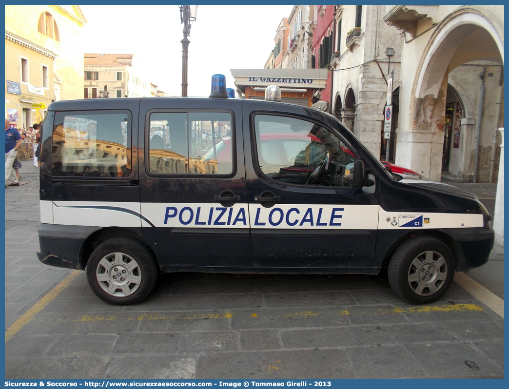 -
Polizia Locale
Comune di Chioggia
Fiat Doblò I serie
Allestitore Bertazzoni S.r.l.
Parole chiave: PL;P.L.;PM;P.M.;Polizia;Locale;Municipale;Chioggia;Fiat;Doblò;Bertazzoni