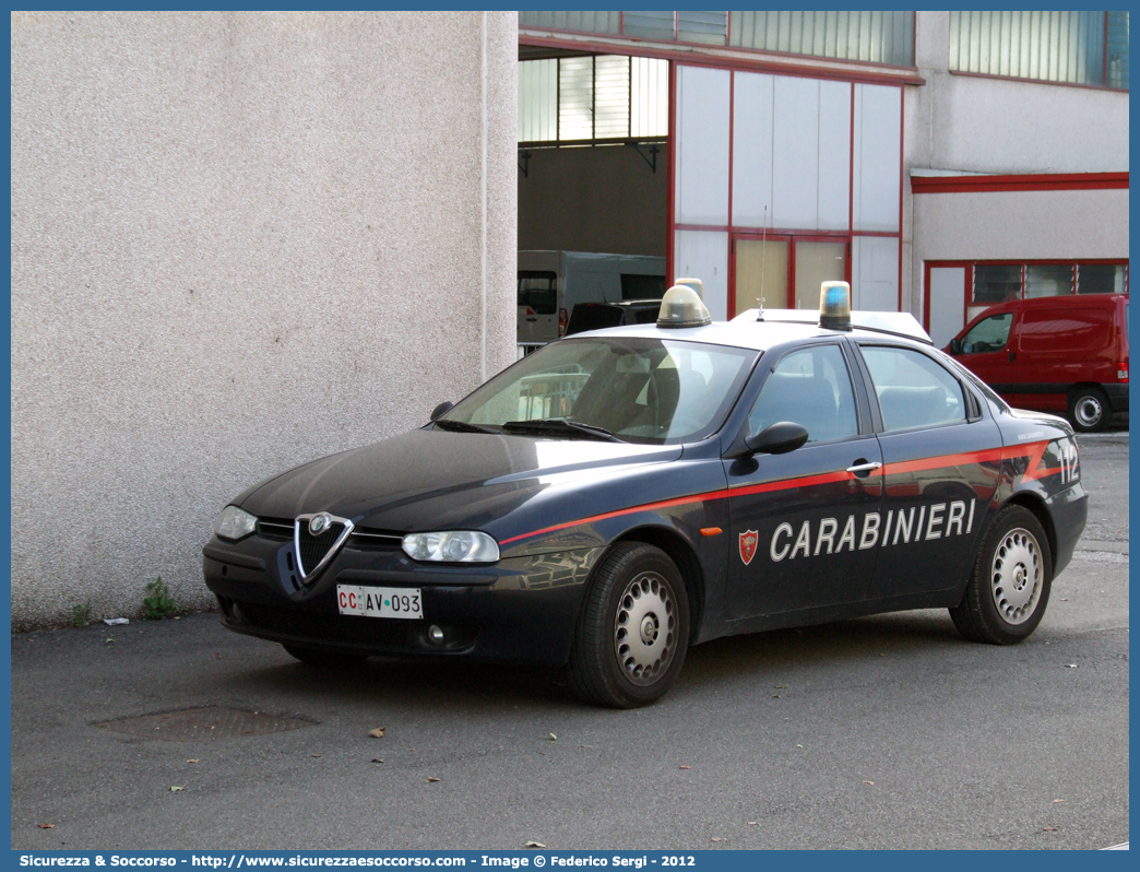 CC AV093
Arma dei Carabinieri
Alfa Romeo 156 I serie
Parole chiave: CC;C.C.;Arma;dei;Carabinieri;Nucleo;Operativo;e;Radiomobile;Radio Mobile;NORM;N.O.R.M.;NRM;N.R.M.;Alfa;Romeo;156