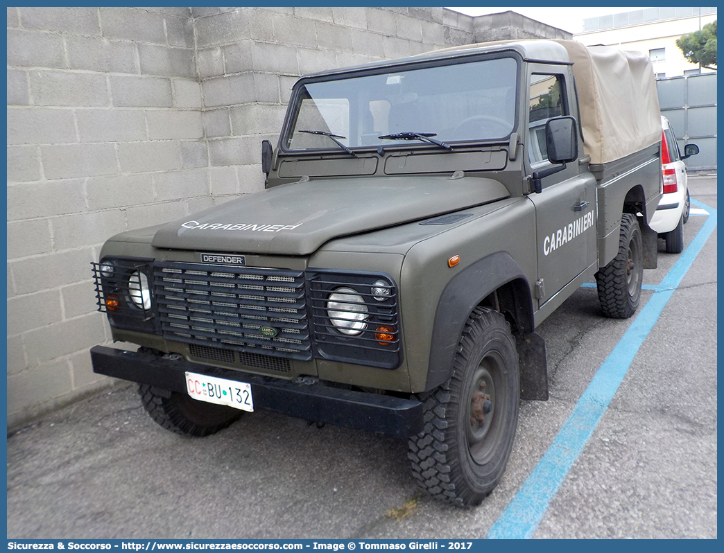 CC BU132
Arma dei Carabinieri
Comando Unità per la Tutela Forestale, 
Ambientale e Agroalimentare
Land Rover Defender 110
Parole chiave: CC;C.C.;Arma;dei;Carabinieri;Comando;Unità;per;la;Tutela;Forestale;Ambientale;Agroalimentare;Land;Rover;Defender;110