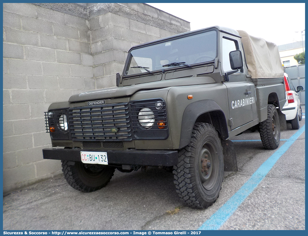 CC BU132
Arma dei Carabinieri
Comando Unità per la Tutela Forestale, 
Ambientale e Agroalimentare
Land Rover Defender 110
Parole chiave: CC;C.C.;Arma;dei;Carabinieri;Comando;Unità;per;la;Tutela;Forestale;Ambientale;Agroalimentare;Land;Rover;Defender;110