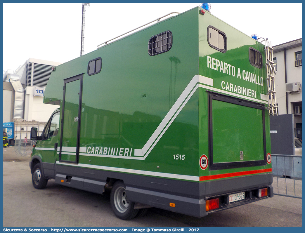 CC DP325
Arma dei Carabinieri
Comando Unità per la Tutela Forestale, 
Ambientale e Agroalimentare
Iveco Daily 50C15 III serie
Parole chiave: CC;C.C.;Arma;dei;Carabinieri;Comando;Unità;per;la;Tutela;Forestale;Ambientale;Agroalimentare;Iveco;Daily;50C15