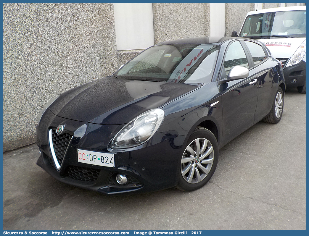 CC DP824
Arma dei Carabinieri
Alfa Romeo Nuova Giulietta
I serie II restyling
Parole chiave: C.C.;CC;Arma;dei;Carabinieri;Alfa;Romeo;Giulietta