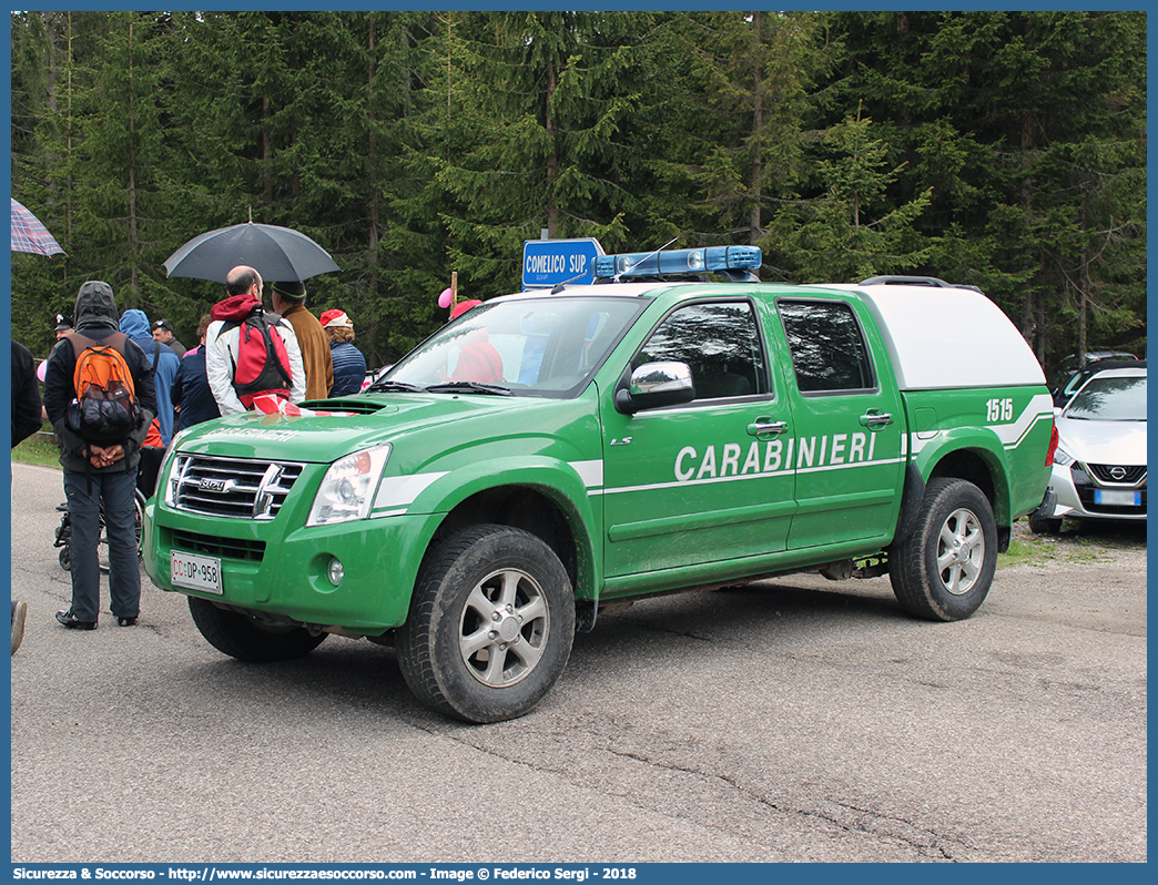 CC DP958
Arma dei Carabinieri
Comando Unità per la Tutela Forestale, 
Ambientale e Agroalimentare
Isuzu D-Max I serie II restyling
Parole chiave: CC;C.C.;Arma;dei;Carabinieri;Comando;Unità;per;la;Tutela;Forestale;Ambientale;Agroalimentare;Isuzu;D-Max;Dmax;D - Max