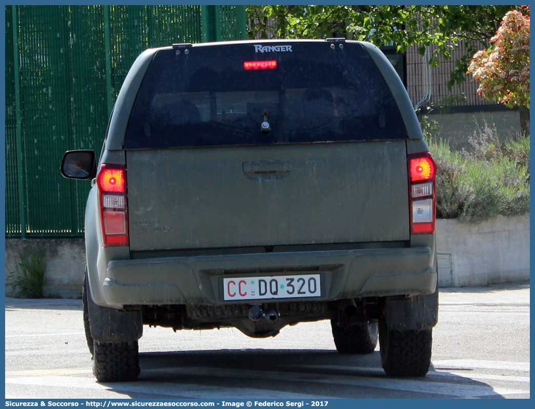 CC DQ320
Arma dei Carabinieri
Squadrone Eliportato Carabinieri "Calabria"
Isuzu D-Max II serie
Allestitore Maritan S.r.l.
Parole chiave: CC;C.C.;Arma;dei;Carabinieri;Squadrone;Eliportato;Gruppo;Operativo;Calabria;Isuzu;DMax;D-Max;D Max;Maritan