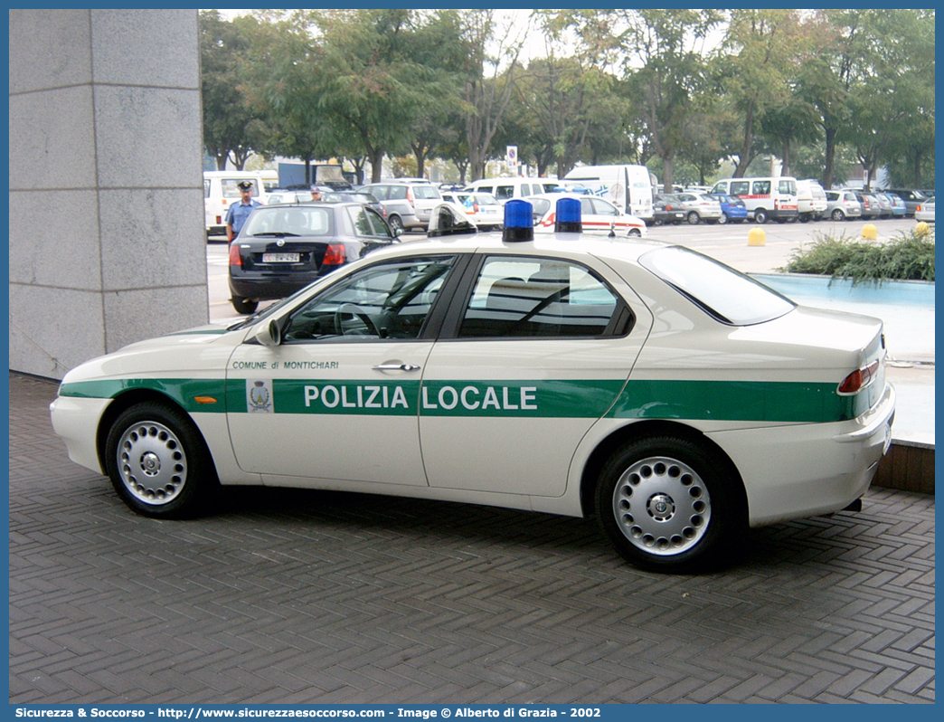 -
Polizia Locale
Comune di Montichiari
Alfa Romeo 156 I serie
Parole chiave: PL;PM;P.L.;P.M.;Polizia;Locale;Municipale;Montichiari;Alfa;Romeo;156