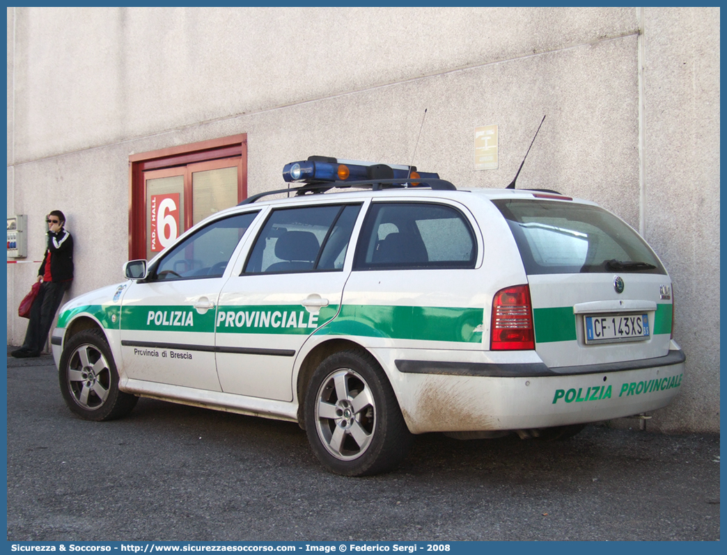 -
Polizia Provinciale
Provincia di Brescia
Skoda Octavia Wagon I serie
Allestitore OVT S.r.l.
Parole chiave: PL;P.L.;PM;P.M.;PolProv;Pol Prov;Polizia;Locale;Municipale;Provinciale;Brescia;Skoda;Octavia;Wagon;OVT;O.V.T.