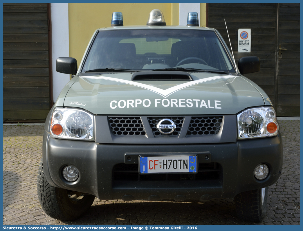 CF H70TN
Corpo Forestale
Provincia Autonoma di Trento
Nissan Navara I serie restyling
Parole chiave: Corpo;Forestale;Trento;CF;C.F.;TN;T.N.;Nissan;Navara