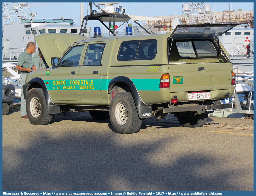 CFva A65 CA
Corpo Forestale
e di Vigilanza Ambientale
Regione Sardegna
Mitsubishi L200 III serie restyling
Parole chiave: CFVA;C.F.V.A.;Corpo;Forestale;Vigilanza;Ambientale;Sardegna;Mitsubishi;L200