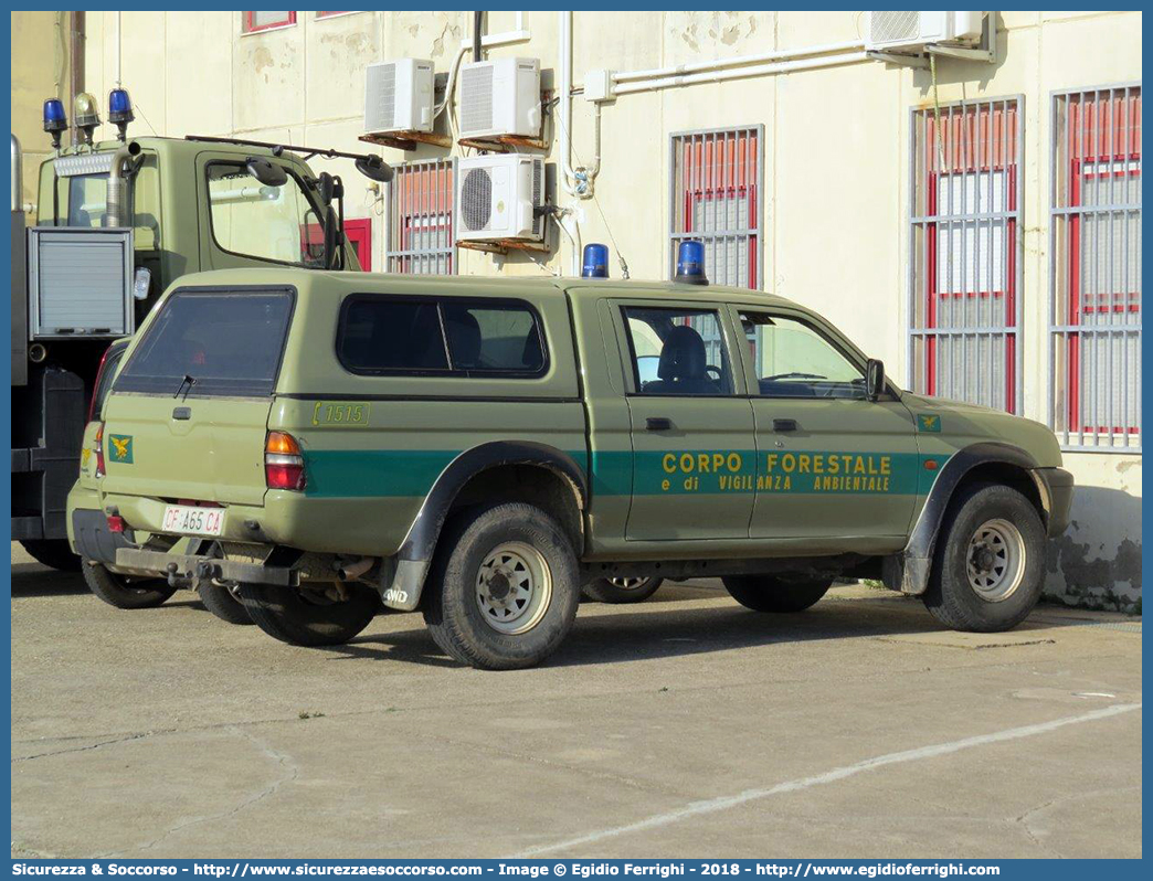 CFva A65 CA
Corpo Forestale
e di Vigilanza Ambientale
Regione Sardegna
Mitsubishi L200 III serie restyling
Parole chiave: CFVA;C.F.V.A.;Corpo;Forestale;Vigilanza;Ambientale;Sardegna;Mitsubishi;L200