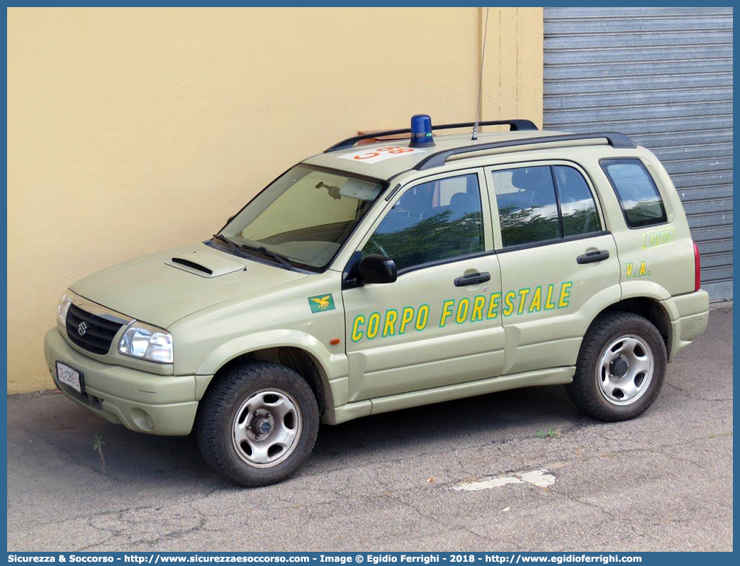 CFva C89 CA
Corpo Forestale
e di Vigilanza Ambientale
Regione Sardegna
Suzuki Grand Vitara II serie
Parole chiave: CFVA;C.F.V.A.;Corpo;Forestale;Vigilanza;Ambientale;Sardegna;Suzuki;Grand;Vitara