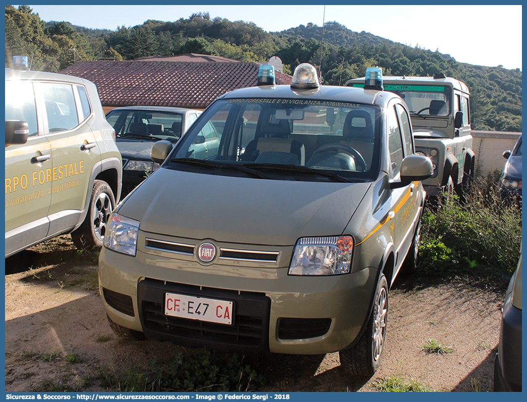 CFva E47 CA
Corpo Forestale
e di Vigilanza Ambientale
Regione Sardegna
Fiat Nuova Panda 4x4 I serie restyling
Parole chiave: CFVA;C.F.V.A.;Corpo;Forestale;Vigilanza;Ambientale;Sardegna;Fiat;Nuova;Panda;4x4