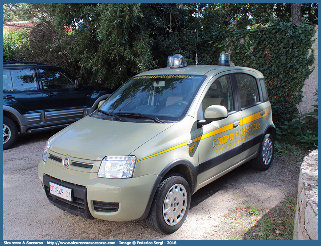 CFva E49 CA
Corpo Forestale
e di Vigilanza Ambientale
Regione Sardegna
Fiat Nuova Panda 4x4 I serie restyling
Parole chiave: CFVA;C.F.V.A.;Corpo;Forestale;Vigilanza;Ambientale;Sardegna;Fiat;Nuova;Panda;4x4