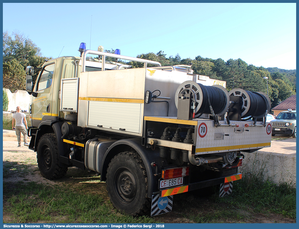 CFva E85 CA
Corpo Forestale
e di Vigilanza Ambientale
Regione Sardegna
Mercedes Benz Unimog U20
Allestitore Amatori S.r.l.
Parole chiave: CFVA;C.F.V.A.;Corpo;Forestale;Vigilanza;Ambientale;Sardegna;Mercedes Benz;Unimog;U20;Amatori