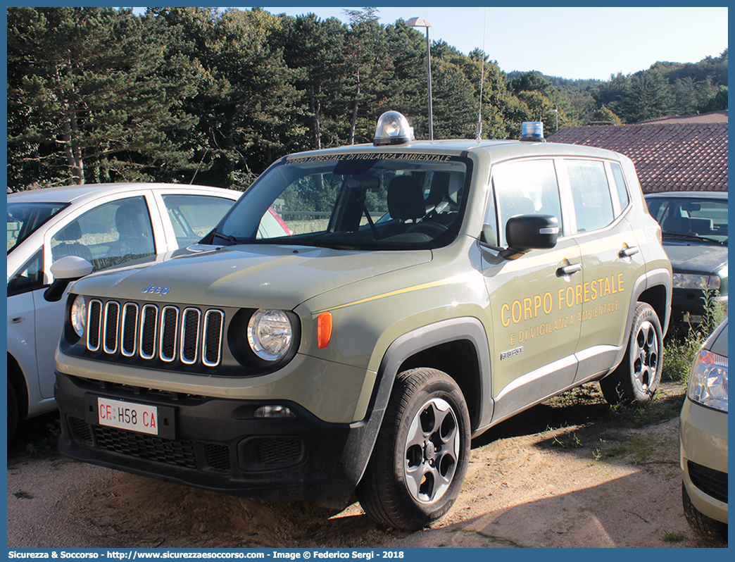 CFva H58 CA
Corpo Forestale
e di Vigilanza Ambientale
Regione Sardegna
Jeep Renegade I serie
Parole chiave: CFVA;C.F.V.A.;Corpo;Forestale;Vigilanza;Ambientale;Sardegna;Jeep;Renegade