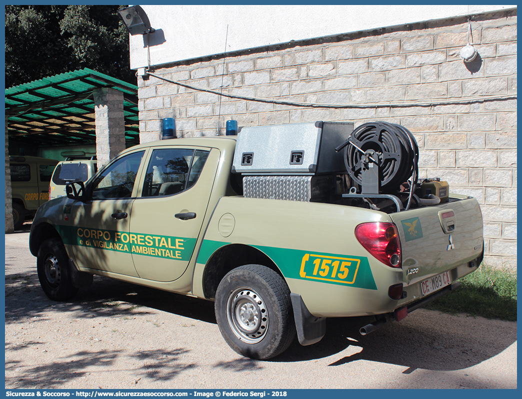 CFva M89 CA
Corpo Forestale
e di Vigilanza Ambientale
Regione Sardegna
Mitsubishi L200 IV serie
Parole chiave: CFVA;C.F.V.A.;CF;C.F.;VA;V.A.;Corpo;Forestale;Vigilanza;Ambientale;Sardegna;Mitsubishi;L200