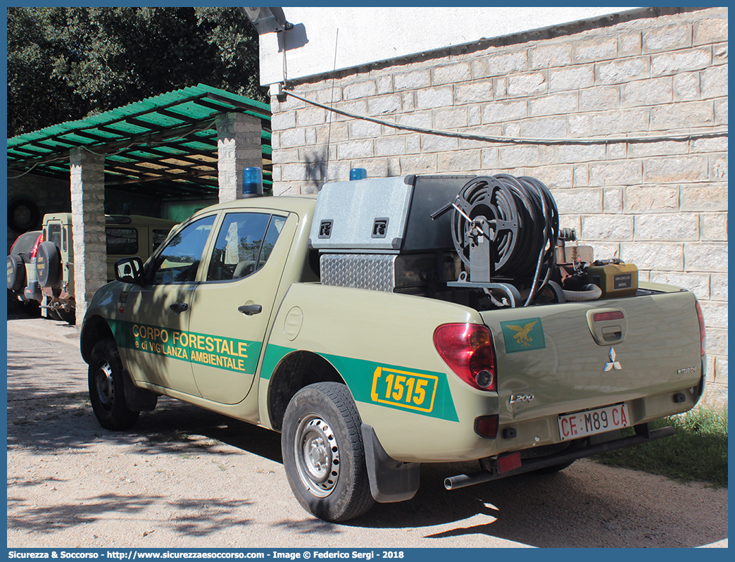 CFva M89 CA
Corpo Forestale
e di Vigilanza Ambientale
Regione Sardegna
Mitsubishi L200 IV serie
Parole chiave: CFVA;C.F.V.A.;CF;C.F.;VA;V.A.;Corpo;Forestale;Vigilanza;Ambientale;Sardegna;Mitsubishi;L200