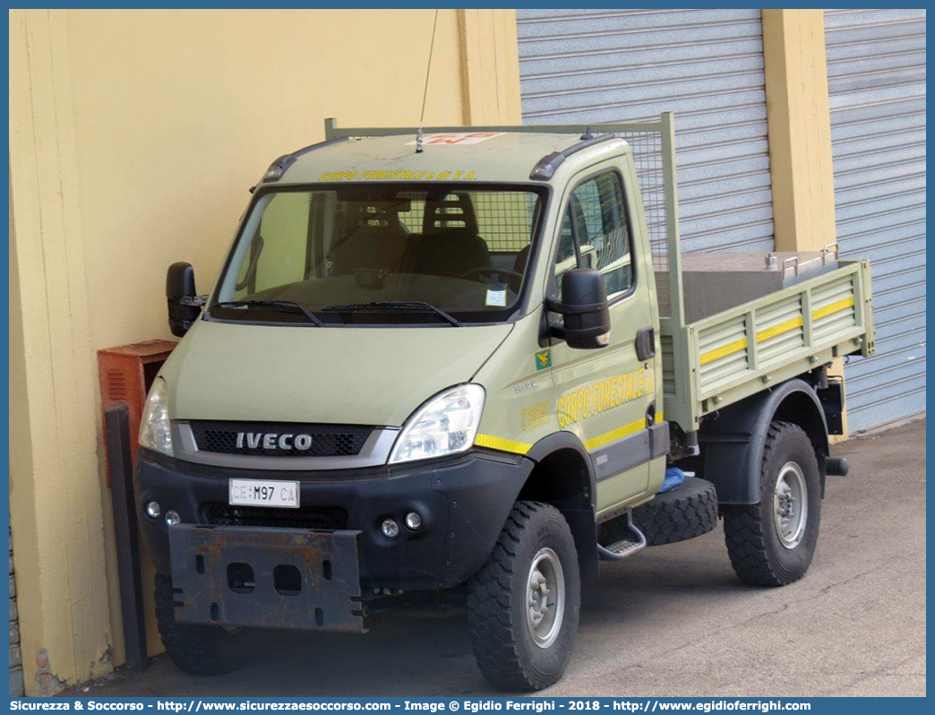 CFva M97 CA
Corpo Forestale
e di Vigilanza Ambientale
Regione Sardegna
Iveco Daily 55S17W IV serie
Parole chiave: Corpo;Forestale;Vigilanza;Ambientale;Sardegna;CFVA;C.F.V.A.;Iveco;Daily;55S17W