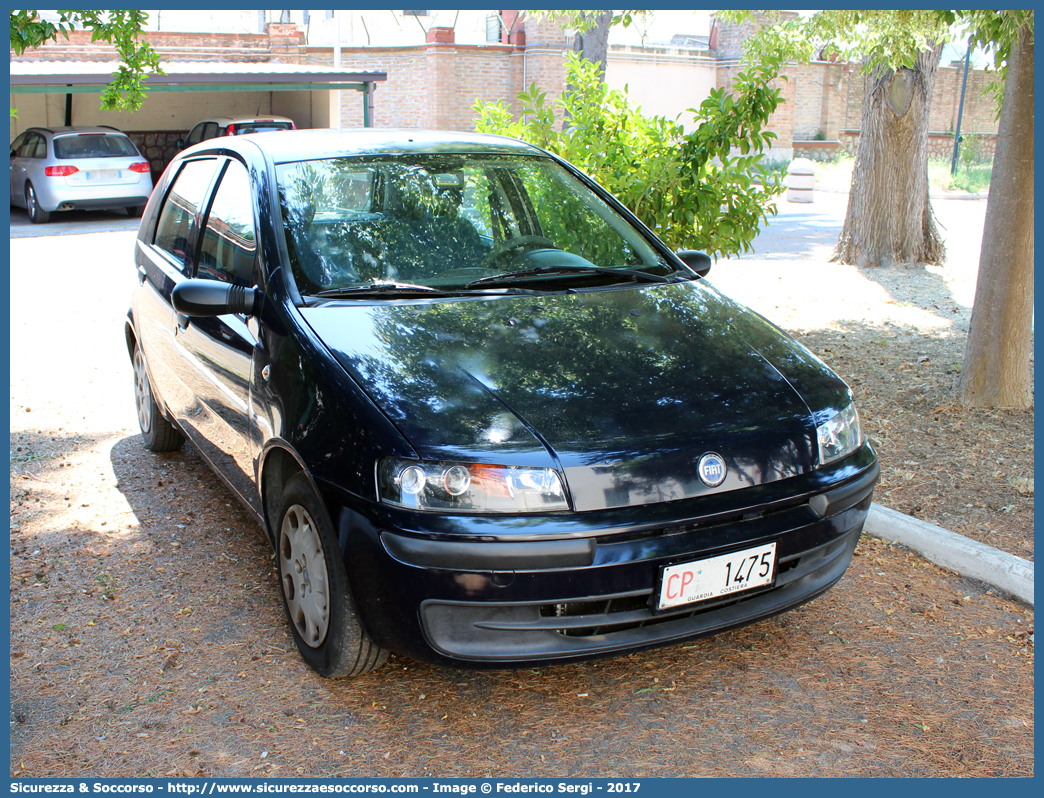 CP 1475
Corpo delle Capitanerie di Porto
Guardia Costiera 
Fiat Punto II serie
Parole chiave: GC;G.C.;CP;C.P.;Guardia;Costiera;Capitaneria;Capitanerie;di;Porto;Fiat;Punto