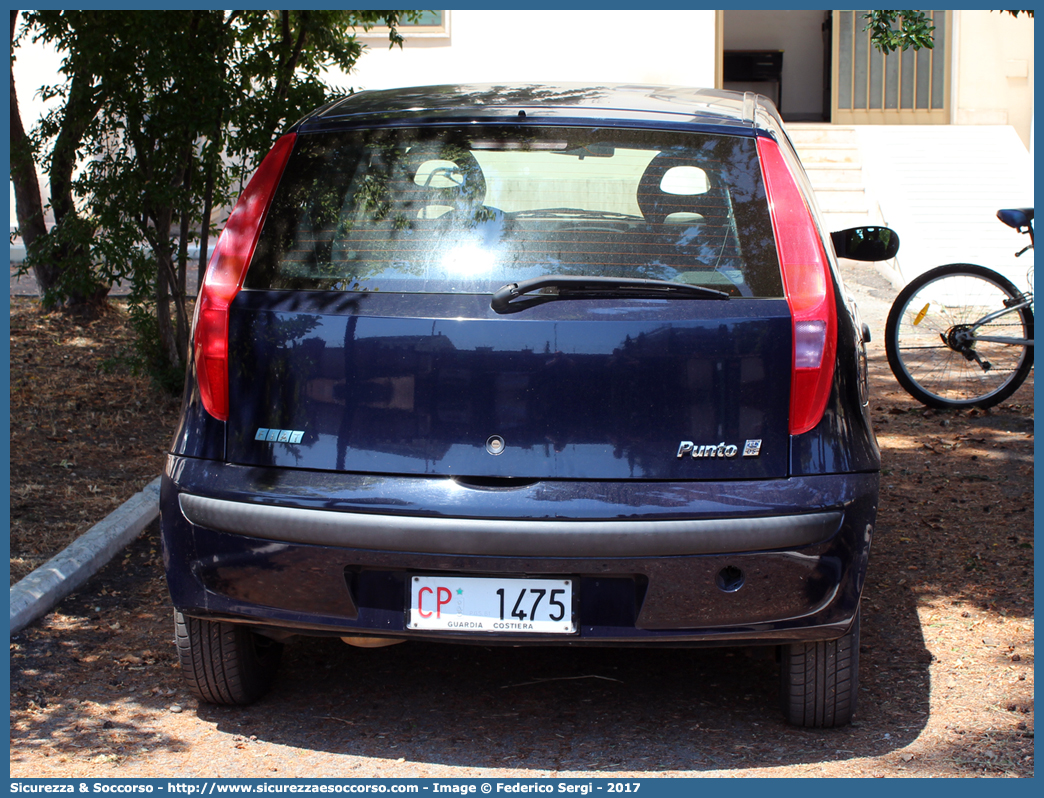 CP 1475
Corpo delle Capitanerie di Porto
Guardia Costiera 
Fiat Punto II serie
Parole chiave: GC;G.C.;CP;C.P.;Guardia;Costiera;Capitaneria;Capitanerie;di;Porto;Fiat;Punto