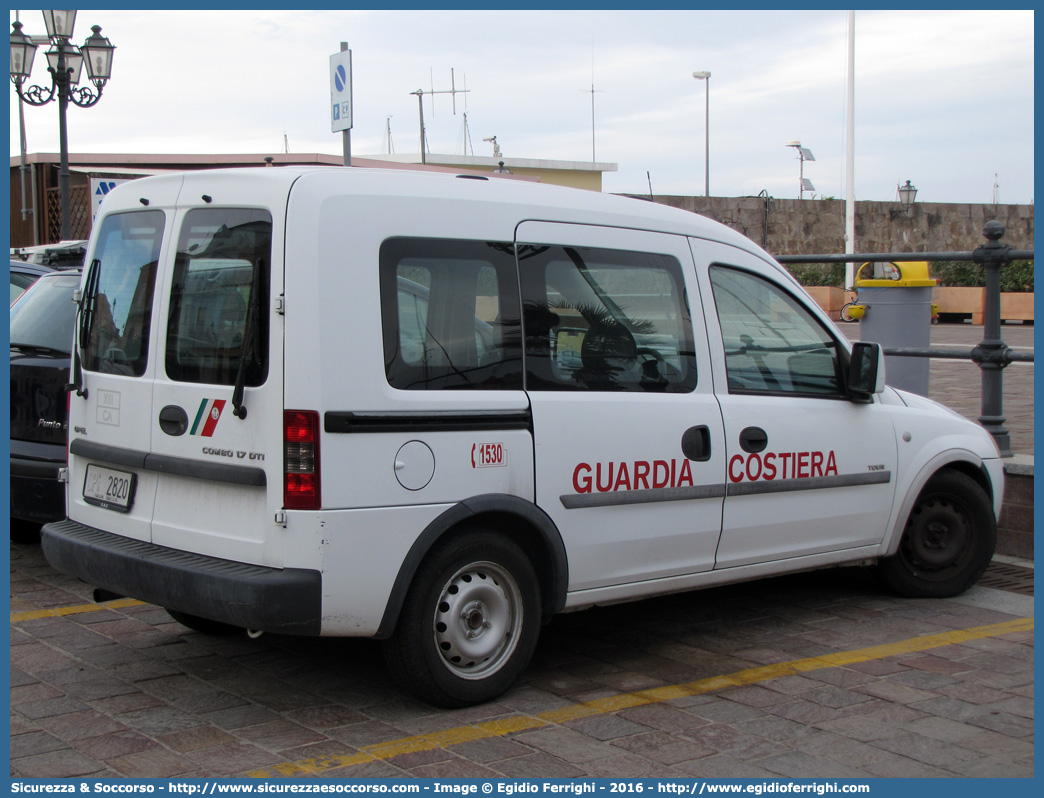 CP 2820
Corpo delle Capitanerie di Porto
Guardia Costiera 
Opel Combo III serie
Parole chiave: CP;C.P.;GC;G.C.;Guardia;Costiera;Capitaneria;Capitanerie;di;Porto;Opel;Combo