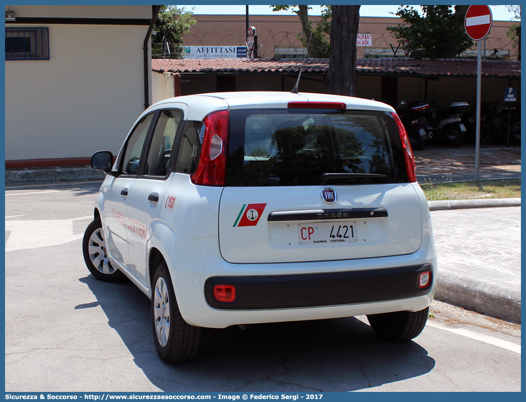 CP 4421
Corpo delle Capitanerie di Porto
Guardia Costiera
Fiat Nuova Panda II serie
Parole chiave: CP;C.P.;GC;G.C.;Guardia;Costiera;Capitaneria;Capitanerie;di;Porto;Fiat;Nuova;Panda