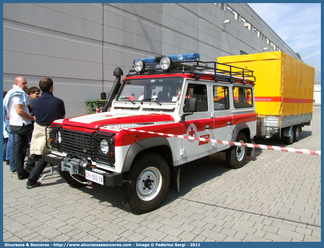 CRI 002ZA
Croce Rossa Italiana
Bolzano
Land Rover Defender 110
Parole chiave: CRI;C.R.I.;Croce;Rossa;Italiana;Land;Rover;Defender;110;Bolzano