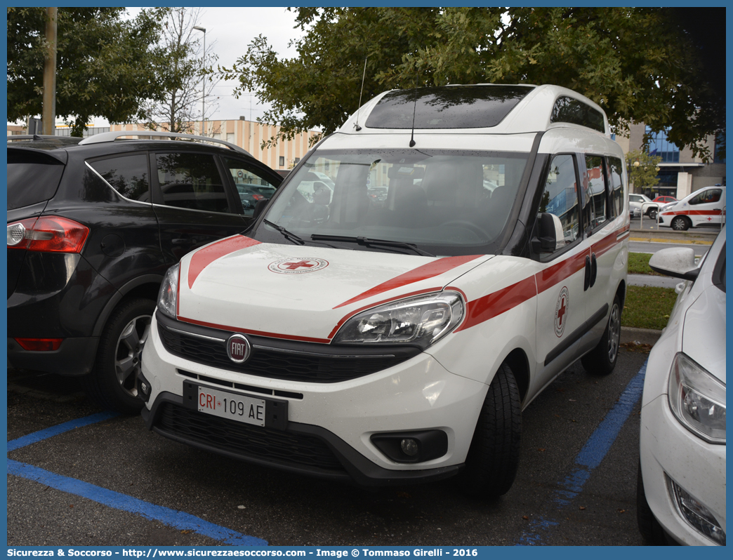 CRI 109AE
Croce Rossa Italiana
Monte Argentario (GR)
Fiat Doblò II serie restyling
Parole chiave: CRI;C.R.I.;Croce;Rossa;Italiana;Fiat;Doblò;Monte;Argentario