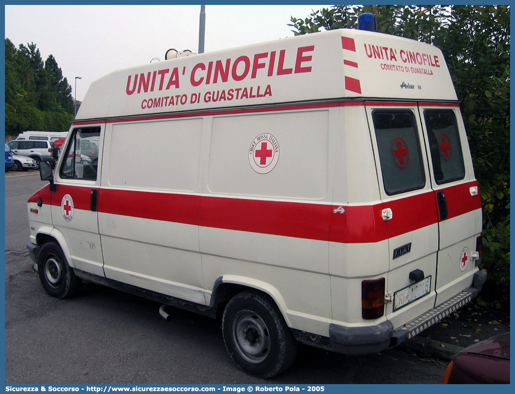 CRI 12316
Croce Rossa Italiana
Guastalla (RE)
Fiat Ducato I serie
Unità Cinofile
Parole chiave: CRI;C.R.I.;Croce;Rossa;Italiana;Fiat;Ducato;Guastalla;Unità;Cinofile