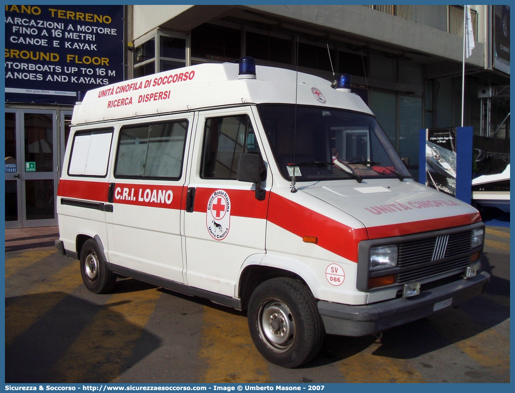 CRI 12775
Croce Rossa Italiana
Loano (SV)
Fiat Ducato I serie
Unità Cinofila di Soccorso
Ricerca Dispersi
Parole chiave: CRI;C.R.I.;Croce Rossa Italiana;Cinofili;Unità;Cinofila;Cinofile;Soccorsi;Speciali;Fiat;Ducato