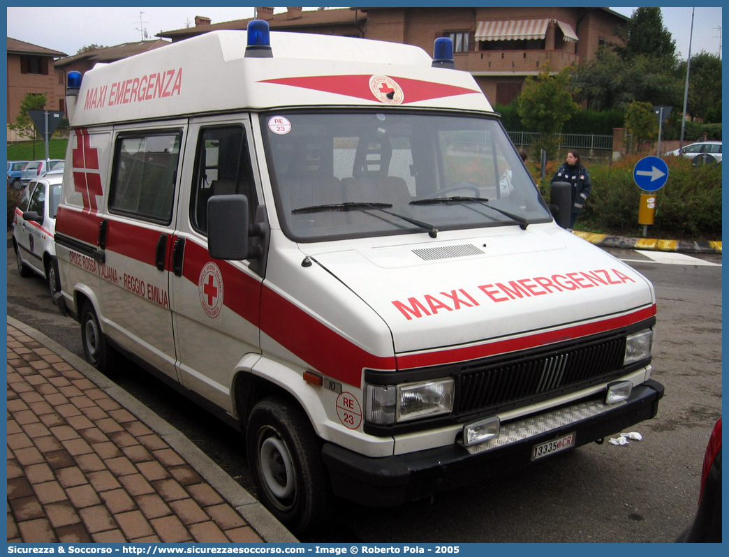 CRI 13335
Croce Rossa Italiana
Reggio Emilia
Fiat Ducato I serie restyling
Maxi Emergenza
Parole chiave: CRI;C.R.I.;Croce;Rossa;Italiana;Fiat;Ducato;Reggio;Emilia;Maxi;Emergenza