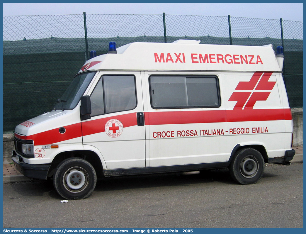 CRI 13335
Croce Rossa Italiana
Reggio Emilia
Fiat Ducato I serie restyling
Maxi Emergenza
Parole chiave: CRI;C.R.I.;Croce;Rossa;Italiana;Fiat;Ducato;Reggio;Emilia;Maxi;Emergenza