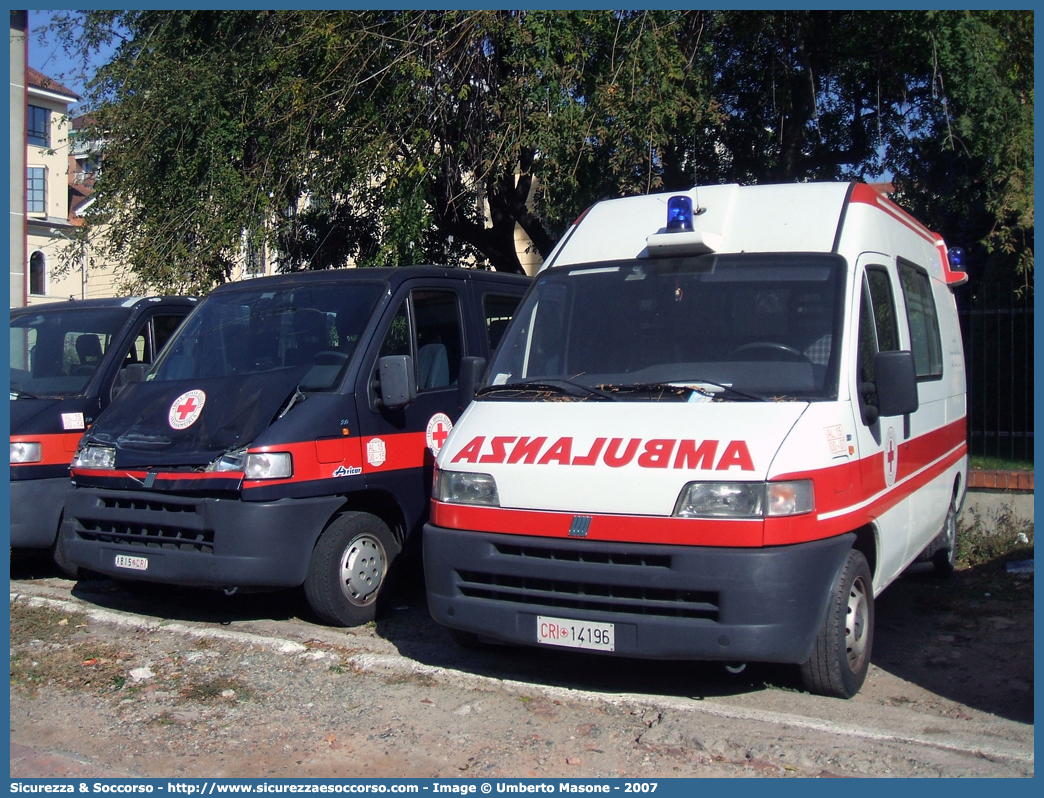 CRI 14196
Croce Rossa Italiana
Alessandria
Fiat Ducato II serie
Parole chiave: Croce;Rossa;Italiana;CRI;C.R.I.;Ambulanza;Fiat;Ducato;Alessandria