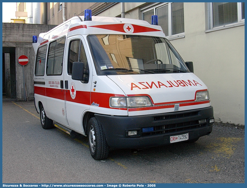 CRI 14392
Croce Rossa Italiana
Suzzara (MN)
Fiat Ducato II serie
Allestitore Aricar S.p.A.
Parole chiave: CRI;C.R.I.;Croce;Rossa;Italiana;Fiat;Ducato;Aricar;Suzzara