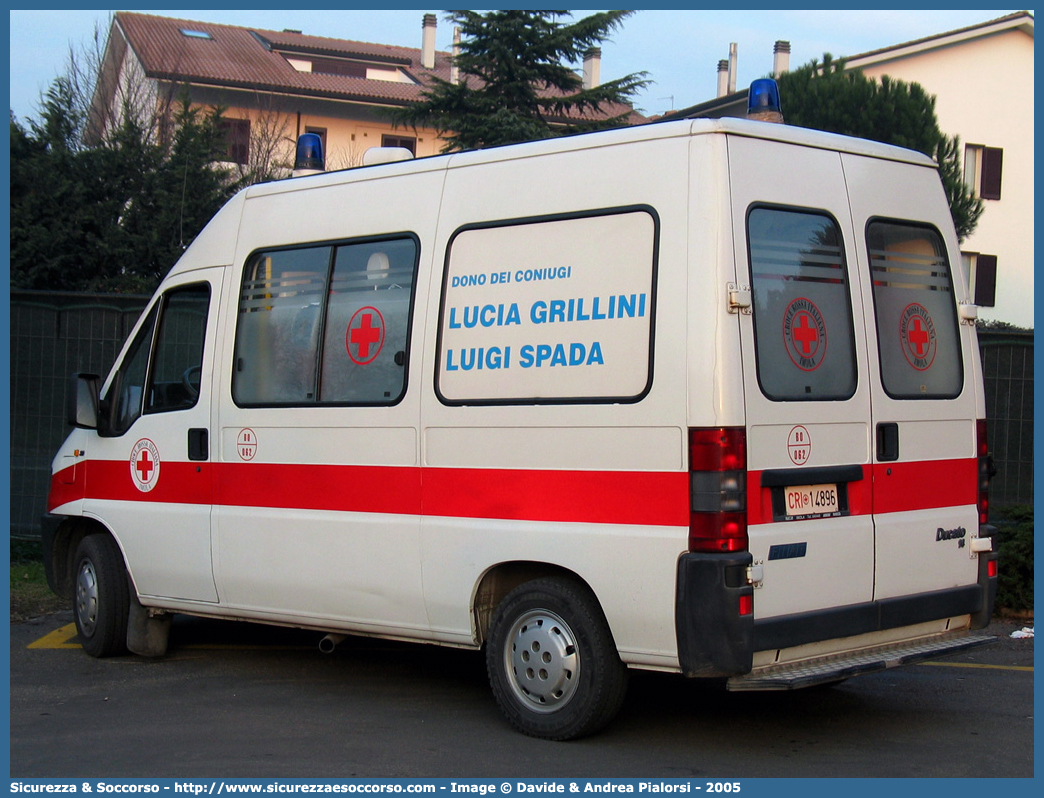 CRI 14896
Croce Rossa Italiana
Imola (BO)
Fiat Ducato II serie
Parole chiave: CRI;C.R.I.;Croce;Rossa;Italiana;Fiat;Ducato;Imola