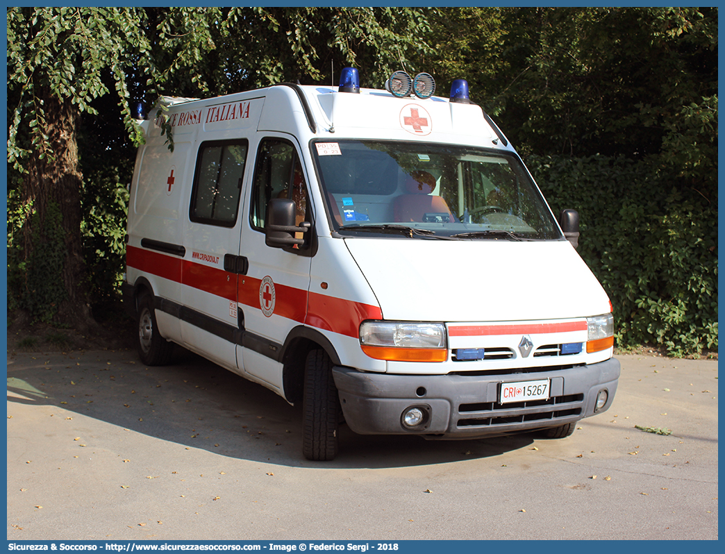 CRI 15267
Croce Rossa Italiana
Padova
Renault Master II serie
Parole chiave: CRI;C.R.I.;Croce;Rossa;Italiana;Padova;Renault;Master