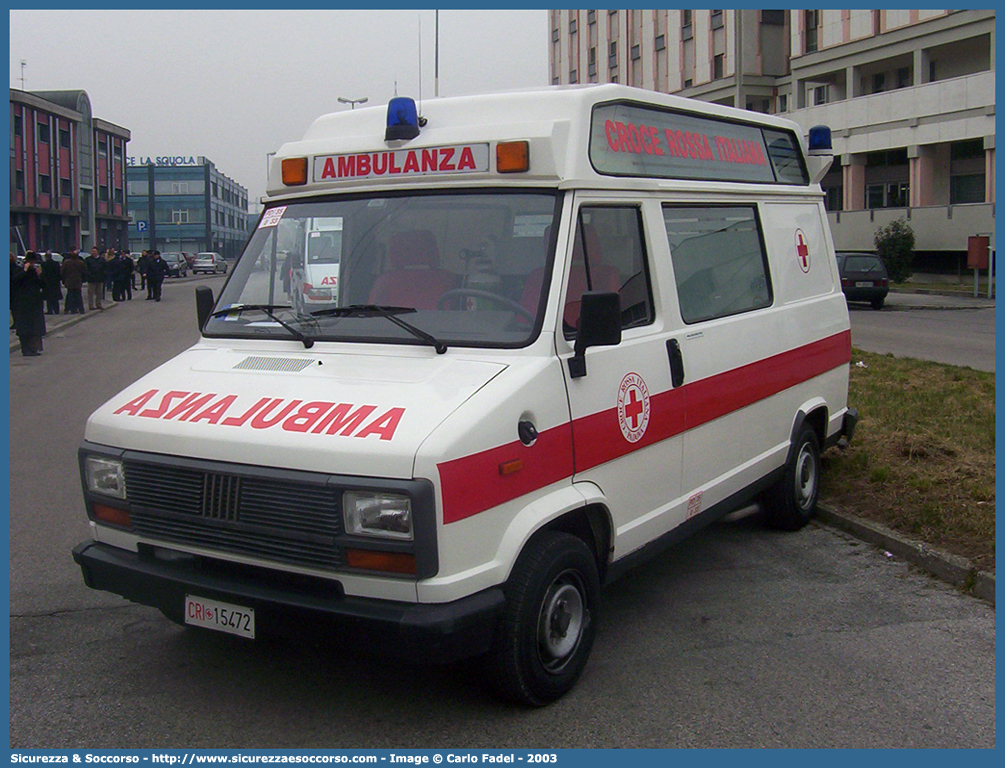 CRI 15472
Croce Rossa Italiana
Padova
Fiat Ducato I serie
Parole chiave: CRI;C.R.I.;Croce;Rossa;Italiana;Ambulanza;Fiat;Ducato;Padova