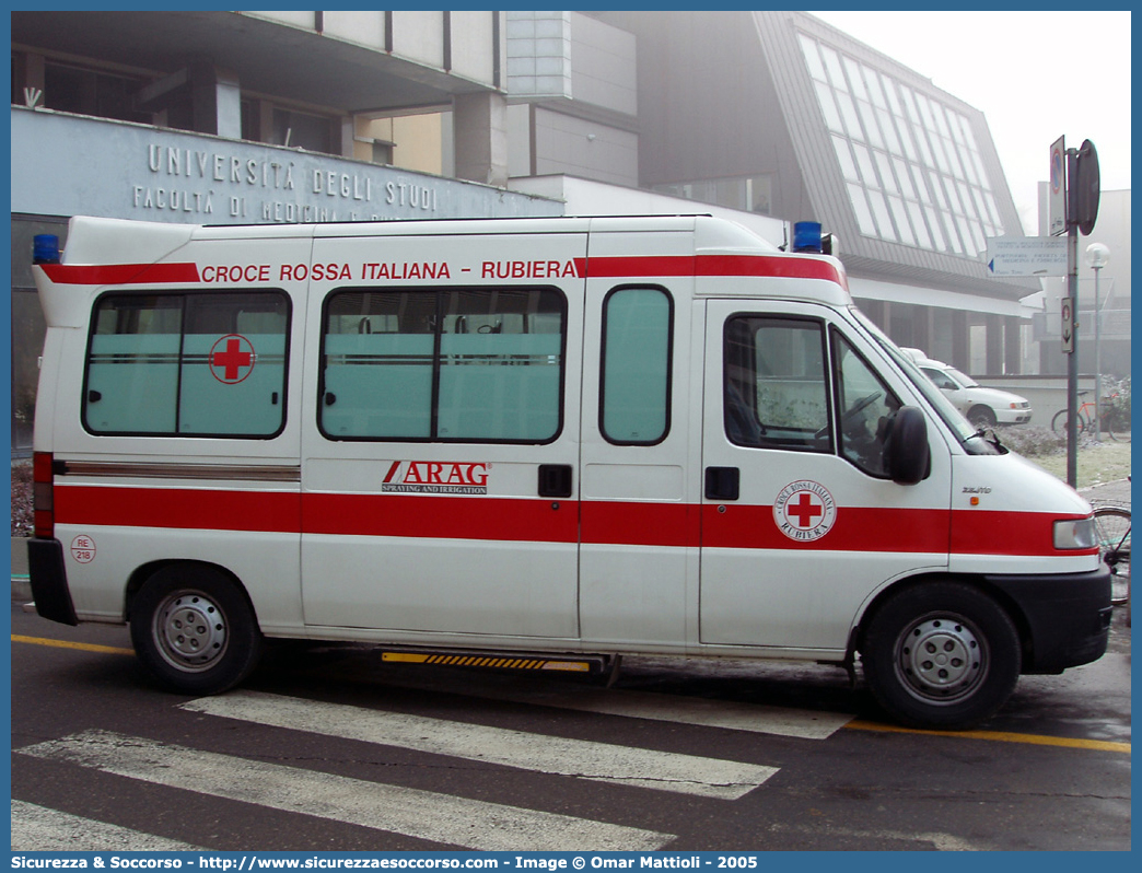 CRI 15713
Croce Rossa Italiana
Rubiera (RE)
Fiat Ducato II serie
Allestitore Aricar S.p.A.
Parole chiave: CRI;C.R.I.;Croce;Rossa;Italiana;Fiat;Ducato;Aricar;Rubiera